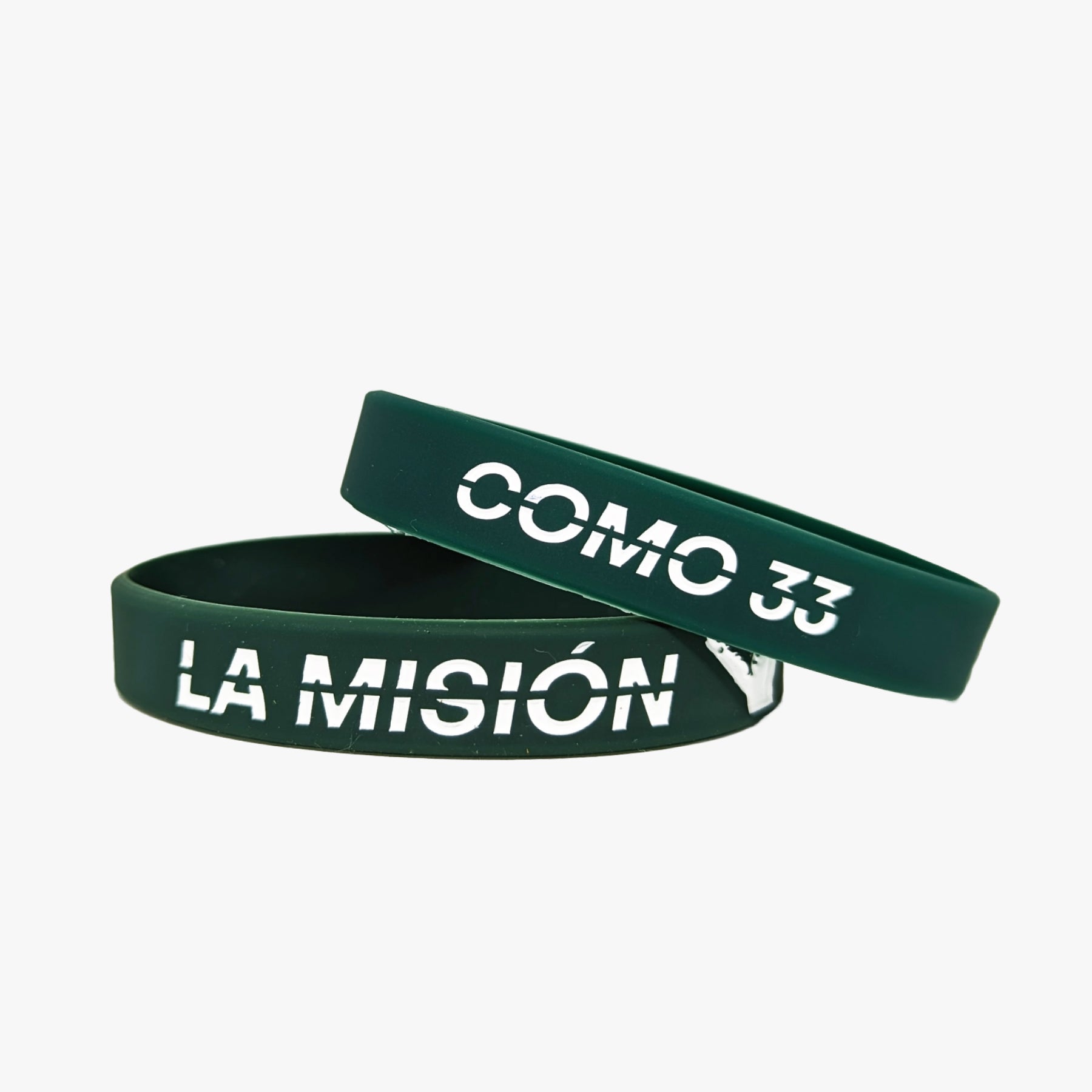 Pack de pulseras “Como 33” y “La misión”