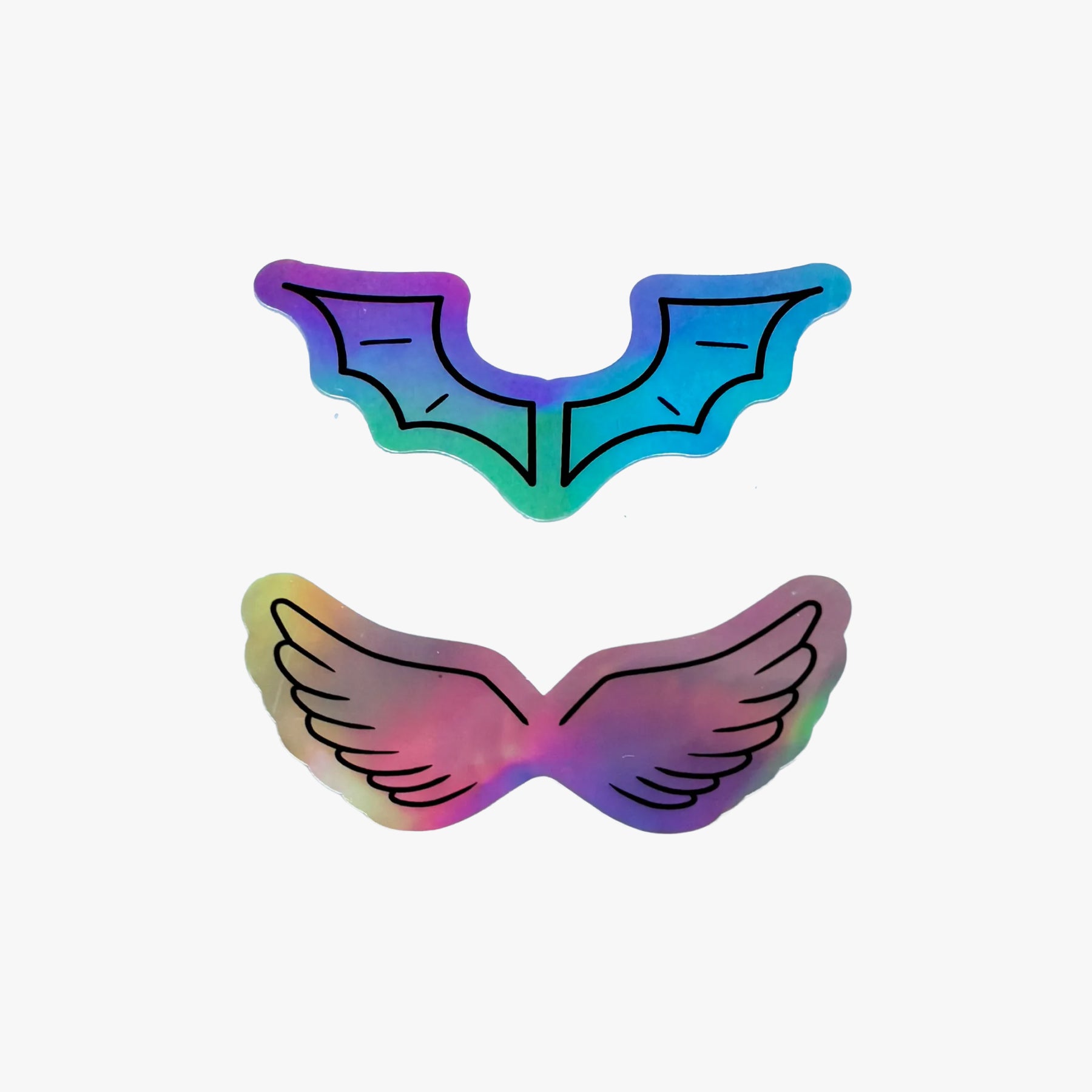 Pegatinas alas “Modo Diablo”